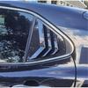 For Toyota Camry Sedan 2018  - ABS Plastic Rear Window Quarter Louver Cover Side Vent Trim Car Adhesive Accessories