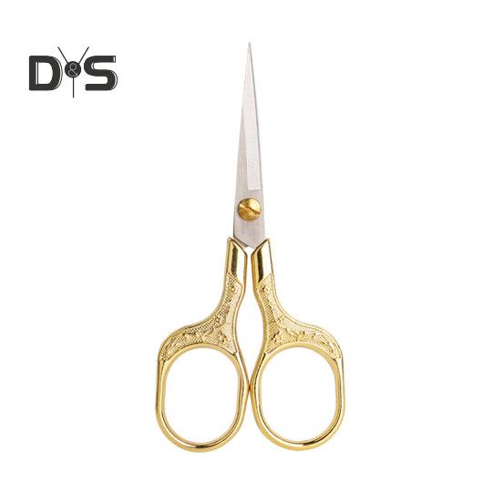 

Винтажные швейные ножницы в китайском стиле, прочные, из нержавеющей стали, с острым лезвием, многоцелевые портновские ножницы, сделай сам, вышивка, искусство, ремесла, пряжа для вязания крючком A