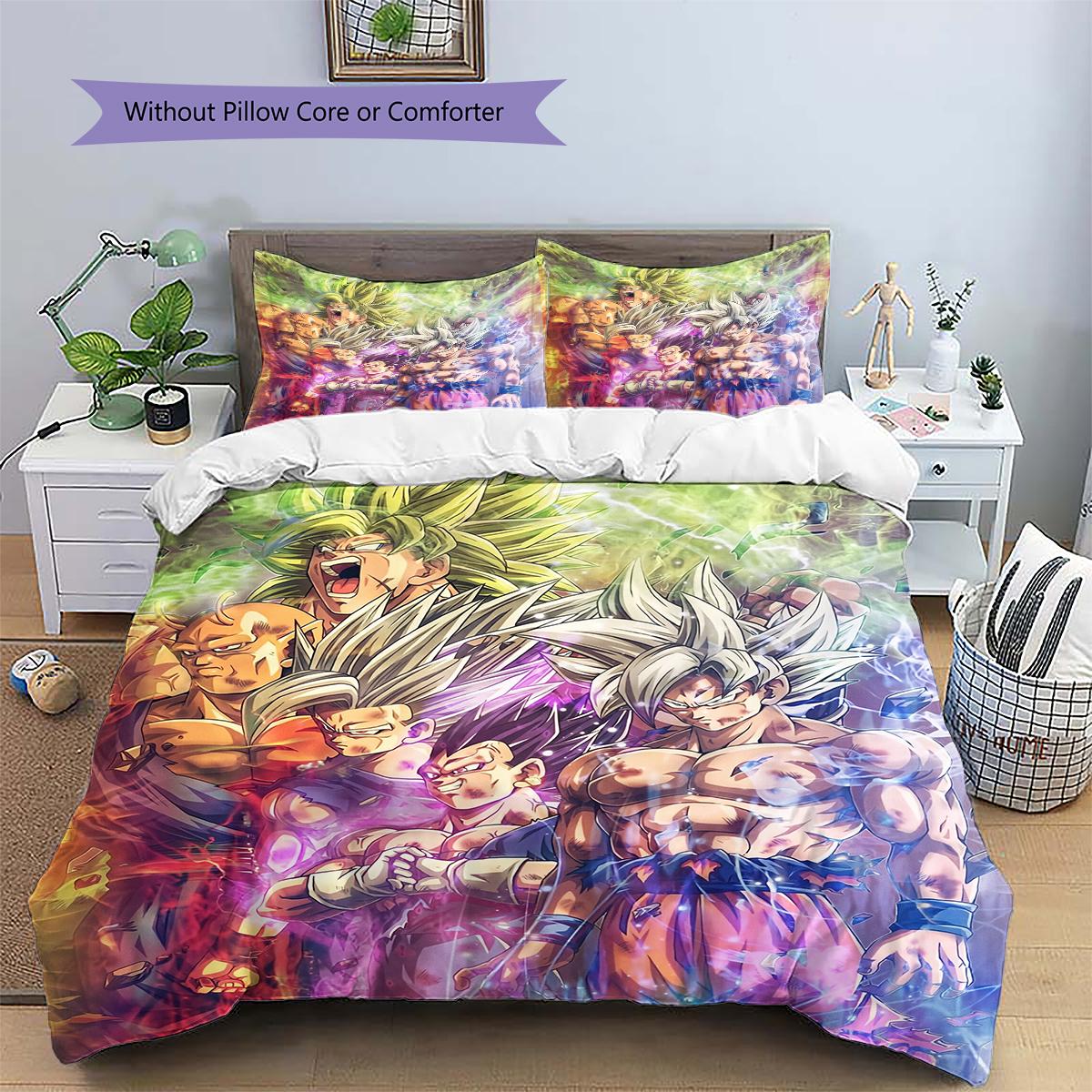 

Dragon Ball Anime Official Art Pillowcase, Authentic Anime Home Decor, Premium Gift for Dragon Ball Fans 135x200cm
