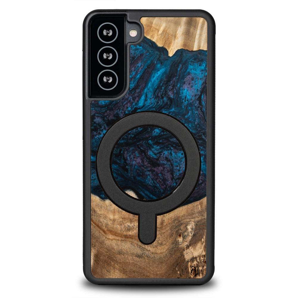 Bewood Unique case for Samsung Galaxy S21 FE - Planets - Neptune with MagSafe