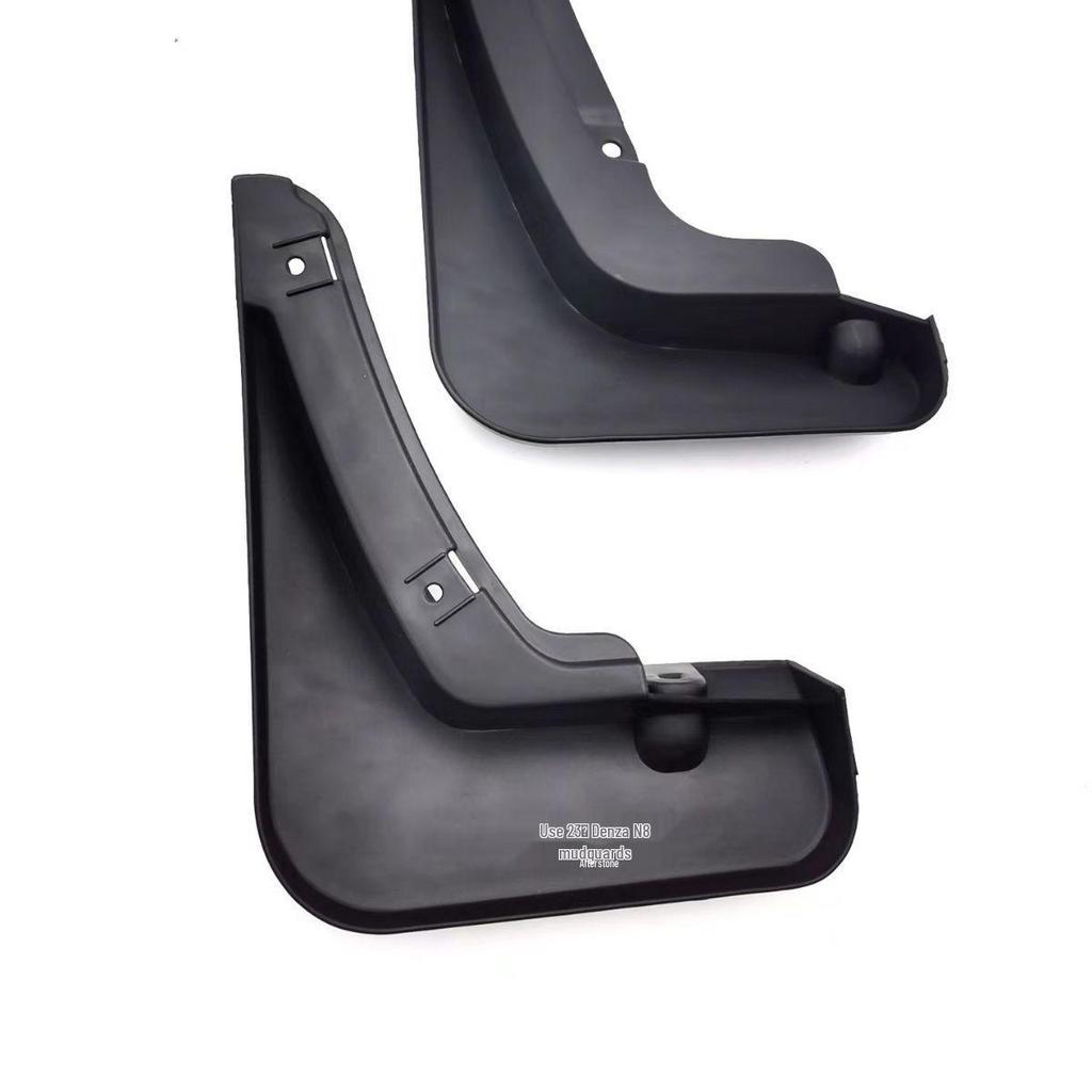 BYD DENZA N8 Car Mudguards: Original Soft Rubber, Punch-Free Installation.