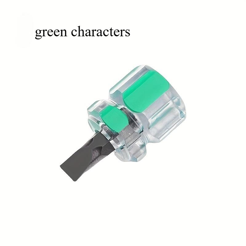 Ultra Short Cross Screw,mini Dual Use Screwdriver,mudguard,suitable for Crosshead and Flat Heads,The Design Has An Anti-s