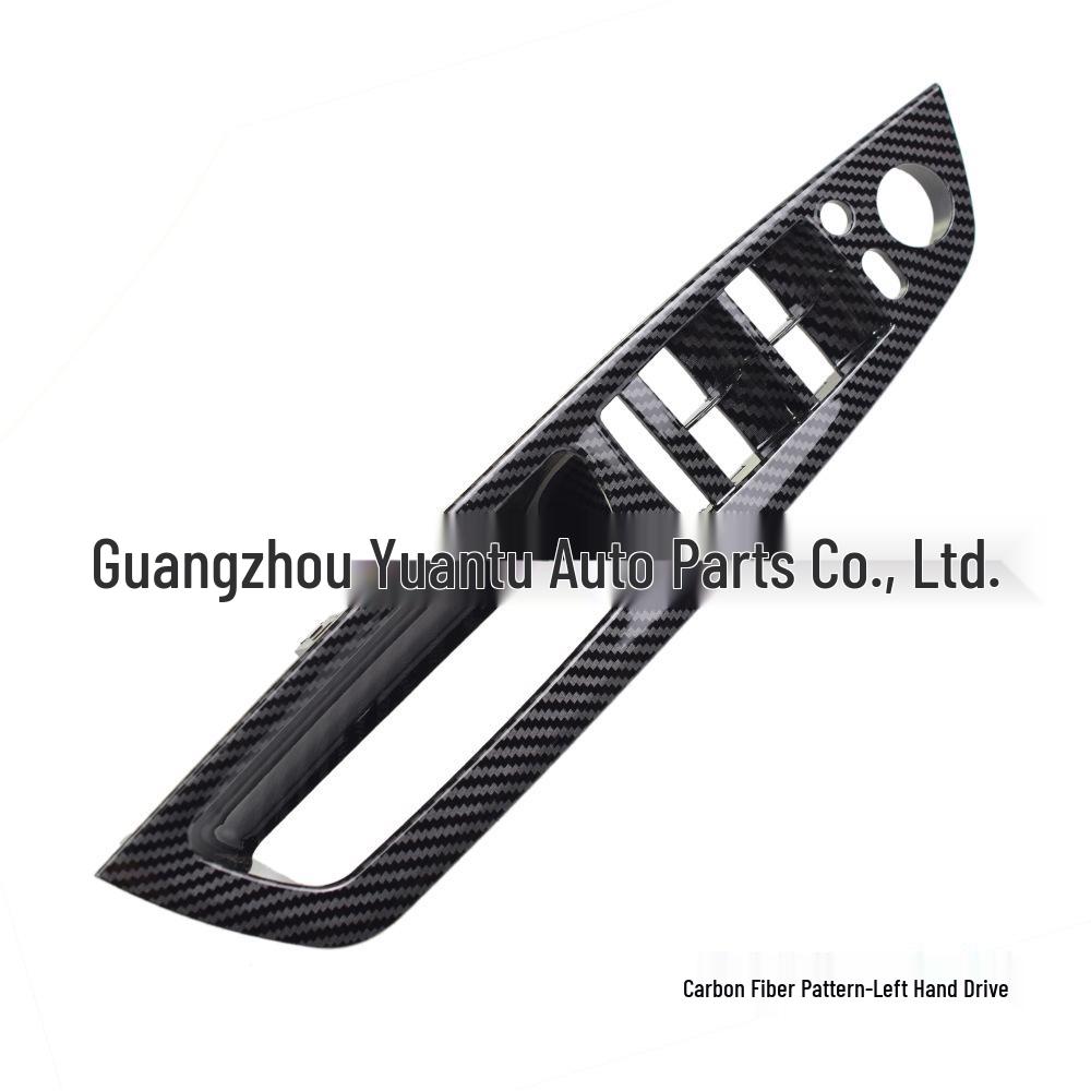 Kolfiber Inre Dörrhandtag Armstöd för BMW X5/X6 E70/E71/E72 (2007-2013)