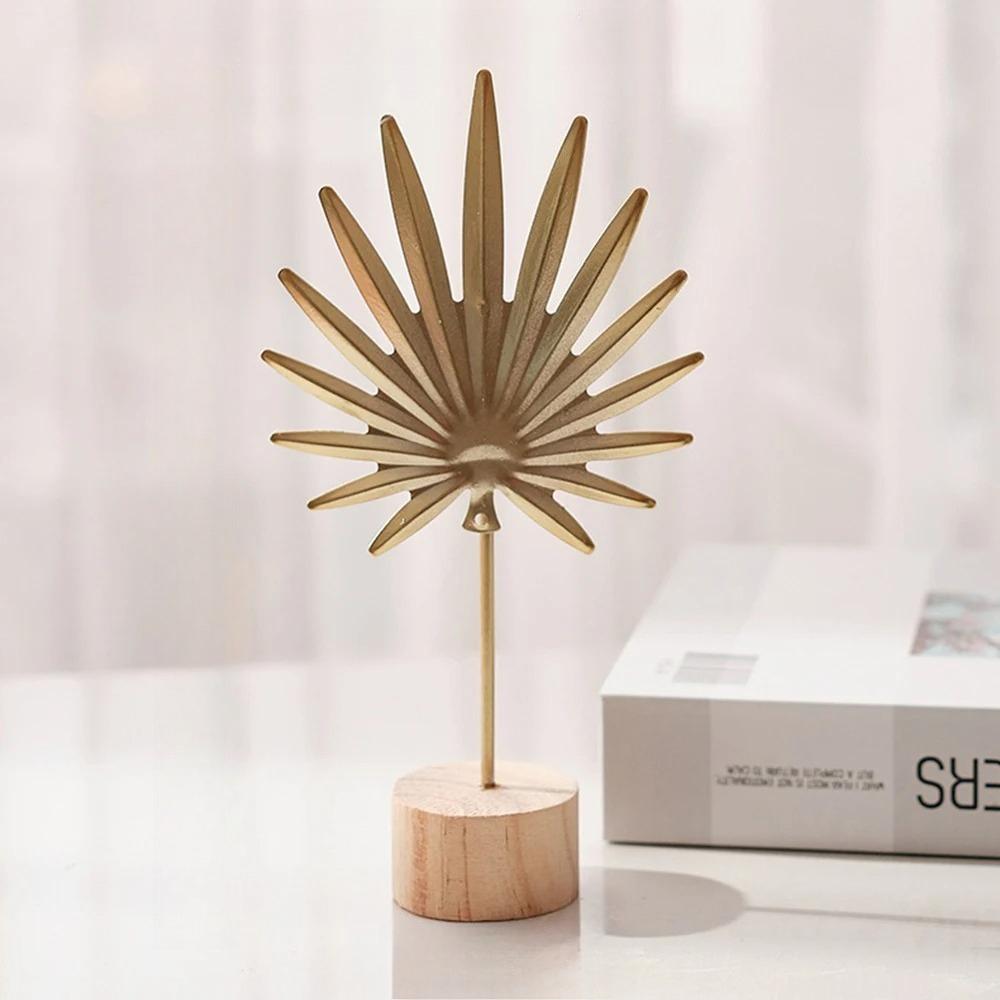 

1PC Nordic Gold Ginkgo Leaf Crafts Leaves Sculpture Luxury Living Room Decor Home Decoration Accessories Office Desktop Ornaments