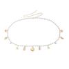 Bohemian Beach Faux Pearl & Seashell Starfish Waist Chain for Women