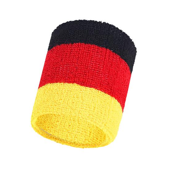 

Спортивний браслет Потники в райдужну смужку Підтримка зап’ястя для чоловіків Жінки Спортивні приналежності для тренажерного залу Дихаючий еластичний бандаж для зап’ястя чорний/червоний