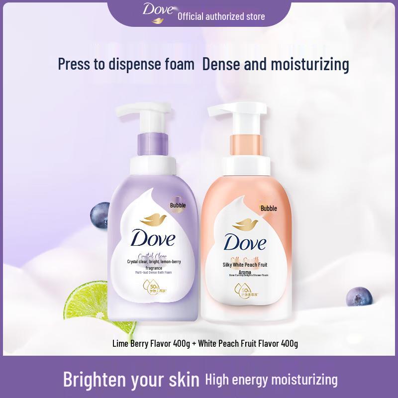 

Dove Deeply Nourishing Bubble Bath Foam Shower Gel