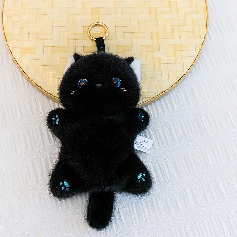 Cute Little Wolf Plush Pendant & Hand Warmer Toy