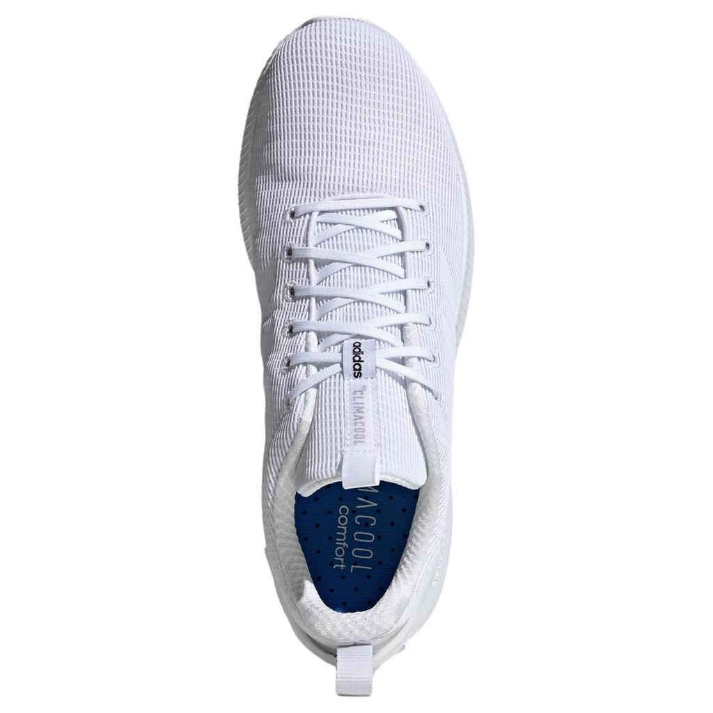 Adidas Cloudfoam Lite Racer Comfortable Non-Slip Wear-Resistant Low-Top Casual Shoes Unisex Casual Shoes White FW9707