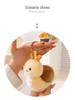 Elephant Skin Rabbit Plush Keychain: Cute Insect and Plant Series with Caterpillar and Bee Figures