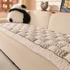 Factory Direct Sales Sofa Cushion Fleece Thickened Steamed Bread Cushion Bay Window Cushion Seat Cushion Home Tatami Cushion Non-Slip Plush