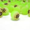 10PCS Fluorescent Bouncy Ball 30MM Halloween Toys Sensory Toy Luminous Ball  Halloween Party