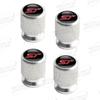 Aluminum For ST Logo Ford Focus Fiesta Mondeo Ecosport Puma Bronco C-MAX Hybrid 4pcs Car Decor Wheel Tire Valve Caps Stem Cover