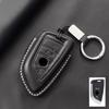 Genuine Leather Car Key Case Cover Fob For Bmw G30 G20 G11 F15 F16 G01 G02 F48 X1 X3 X5 X6 X7 1 3 5 6 7 Series Keychain Luxury