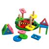 Wooden Sorting Stacking Puzzle Brain-boosting Animal Shapes for Kids' Hand-eye Coordination Educational Toy for Boys Girls