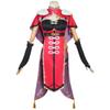   Beidou Cosplay Costume Beidou Cosplay Costume Women Black Red Costume Halloween Dress Cloak Full Set