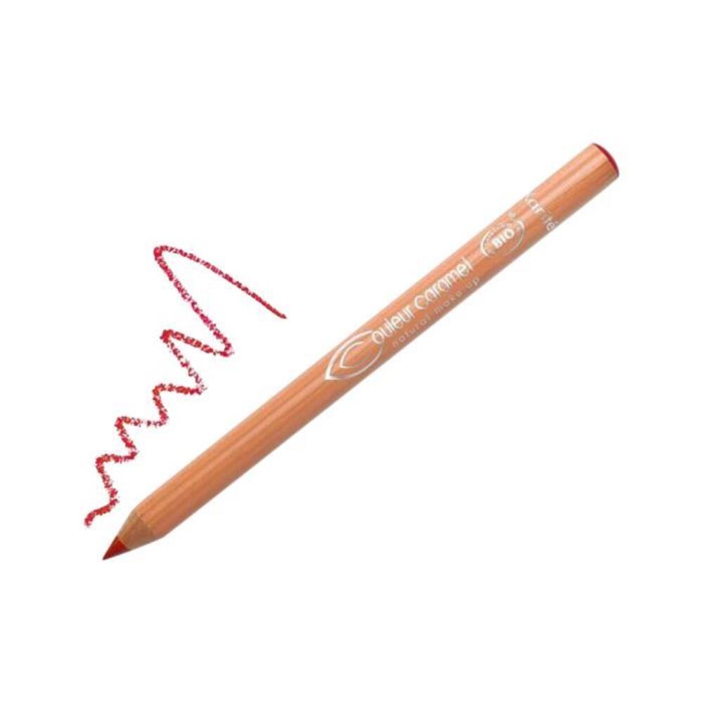Couleur Caramel Organic Eye & Lip Pencil Red (07)