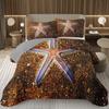 Starfish Bedspread Queen/Full Cute Ocean Creatures Quilted Coverlet 2/3 Piece Tropical Beach Theme Bedding Set for Teens Adult