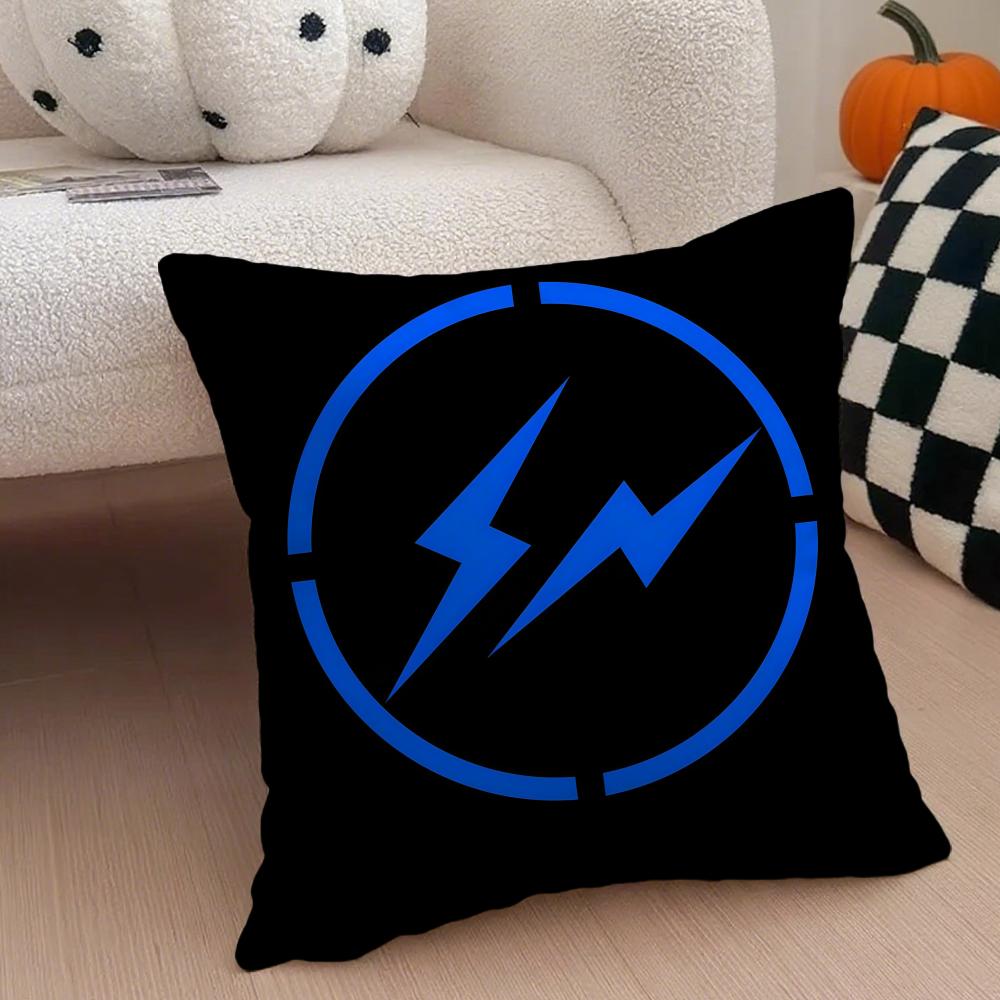 Blitz FFragment DDesign Kissenbezug Sofakissenbezug Verdeckter Knopf Strapazierfähiges Polyester Stuhlkissen