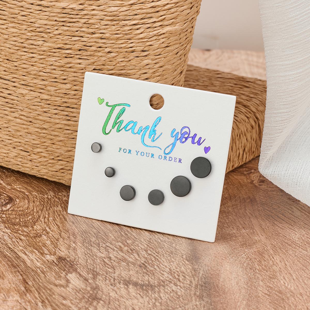 

Набор мини-серег-гвоздиков из нержавеющей стали, круглые, 3 пары/лот, для женщин, минималистичные серьги-пирсинги в виде круга, мужские, панк, циркон, 4/6/8 мм