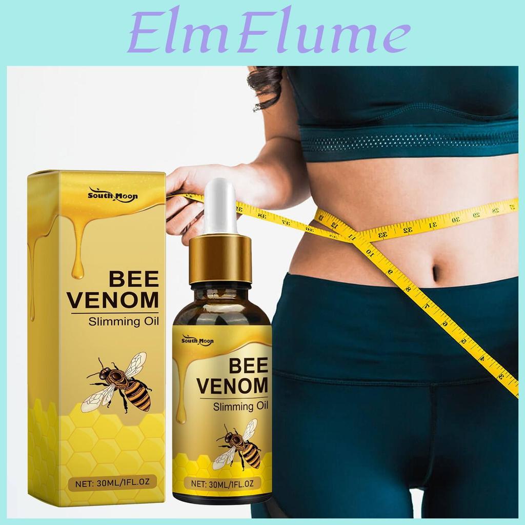 Natural Slimming Oil Bee Venom Advanced Formula For Body Contouring And Skin Firming 30ml Bottle