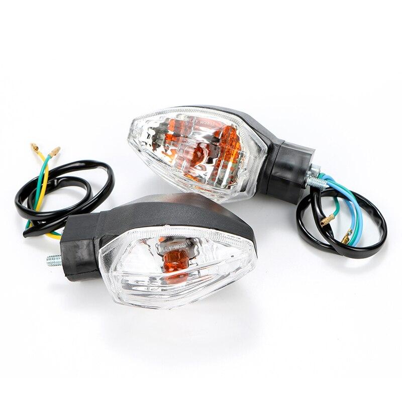 

1 пара для Honda Grom MSX 125 2017-2020 E-Mark E4 мотоцикл янтарного света с прозрачными линзами указатели поворота 12 В лампы накаливания белый