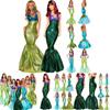 Captivating Floor Length Women Mermaid Costume Cosplay For Halloween And Parties