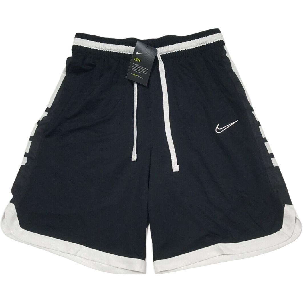 Nike Elite Stripe Basketball Short Loose fit Black White Men s DD0563-010 M