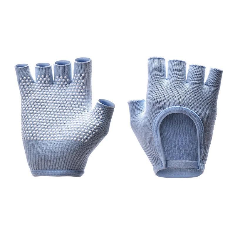 Hollow Anti-Slip Sweat-Absorbing Yoga Gloves