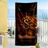 Galatasaray Customized Name Beach Towel Quickdry Soft Microfiber Suitable For Swimming Gym Camping Yoga Vacation