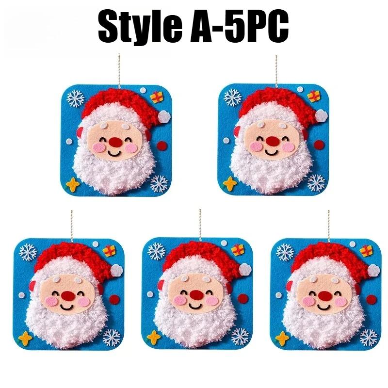 Static Cling Christmas Window Decals White Snowman Tree Design for Glass Door Holiday Home Office Decoration