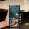 Cool O-Onmyoji Game Soft Silicone Black Cover Phone Case For Samsung Galaxy A73,A72,A71,A70,A53,A52,A51