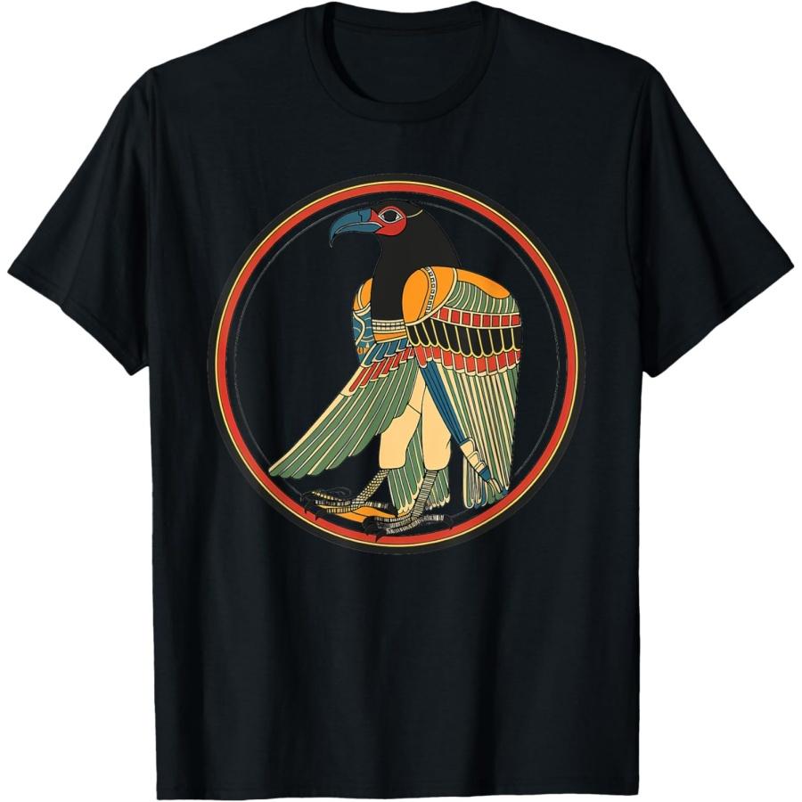 Thoth Round Image T-Shirt XXXXXL чёрный