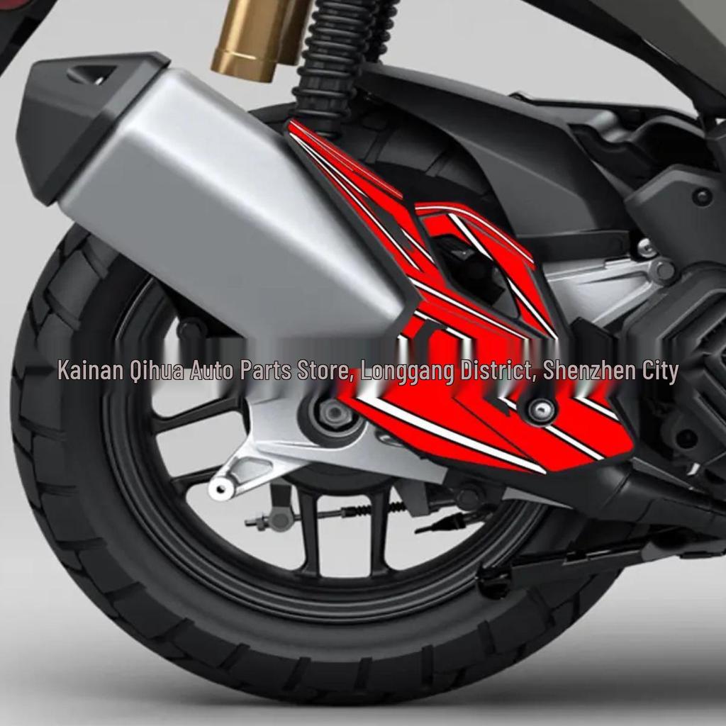 Honda ADV160 Motorcycle Decorative Waterproof Reflective Exhaust Stickers