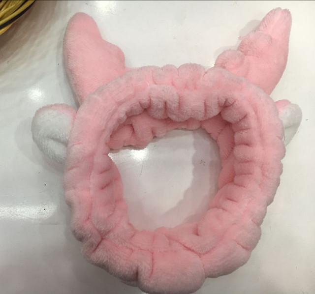 

Японская плюшевая резинка для волос и повязка на голову из рога лося - Милые рождественские аксессуары для волос