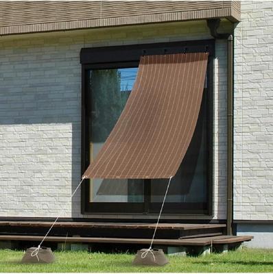 Takasho Cool Shade Prime Brushed Wood Sunshade, 1 X 2m (5-Year Warranty), UV Protection, Sunshade Awning, Privacy Screen, Sunshade [GCS-20BR5]