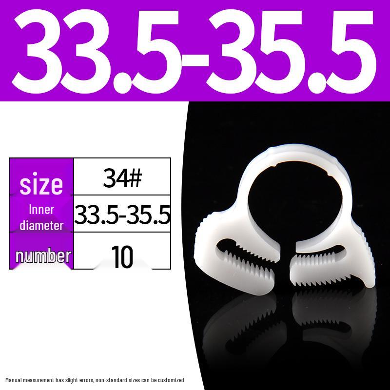 Plastic Pipe and Hose Clamp Clip