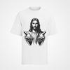 Jesus Face Is King Faith Christians Beds T-Shirt Mens 100% Cotton