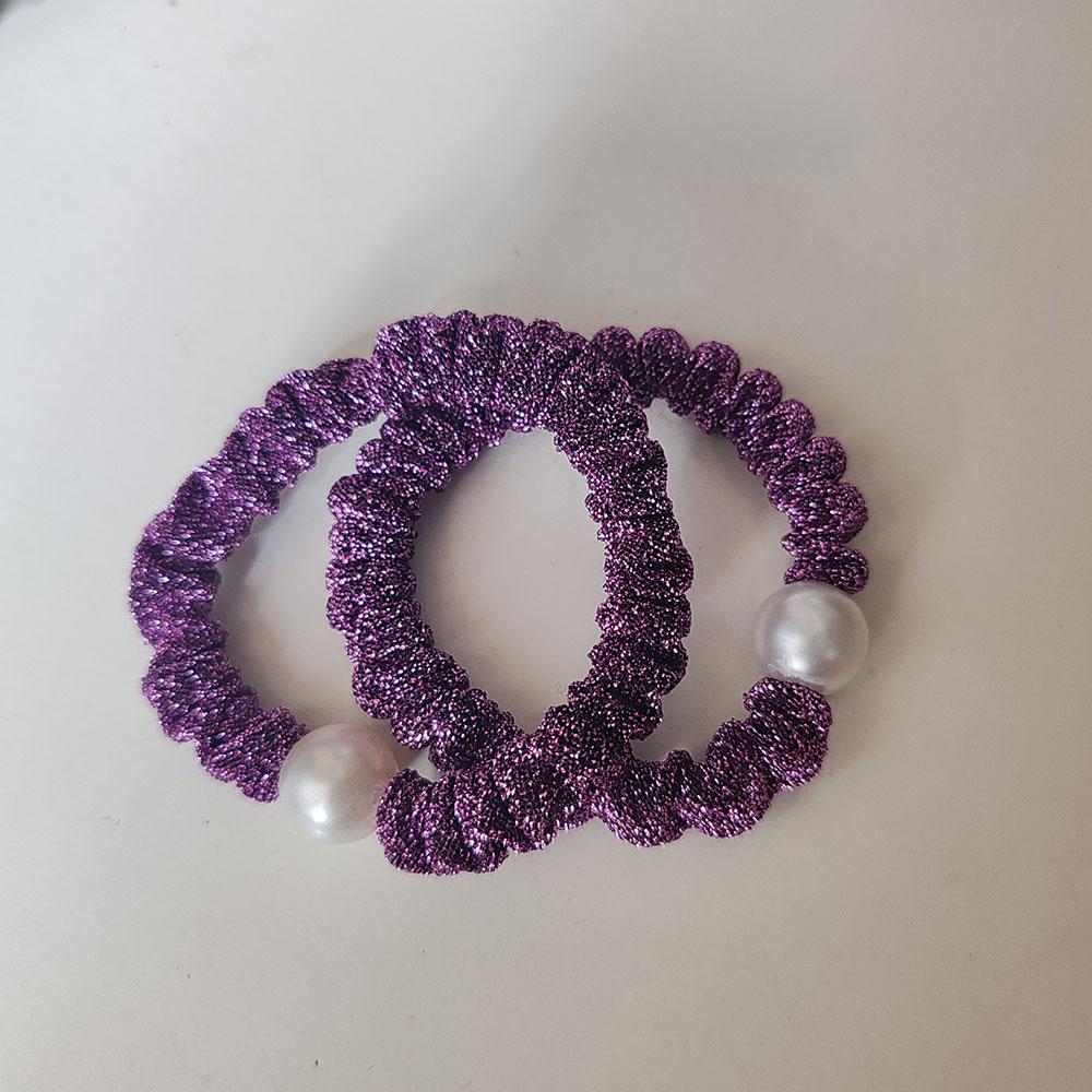 

2 шт. Европейские и американские ярко блестящие резинки для волос с высокой эластичностью для женщин, девочек, держатель для хвостика, кольца для волос, веревочные аксессуары