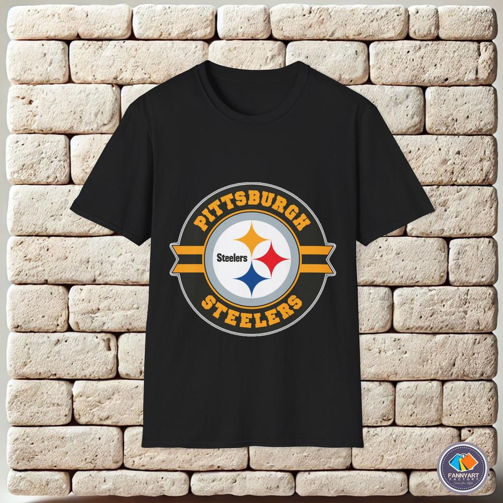 T-Shirt Unisex Logo Pittsburgh Steelers Football Americano