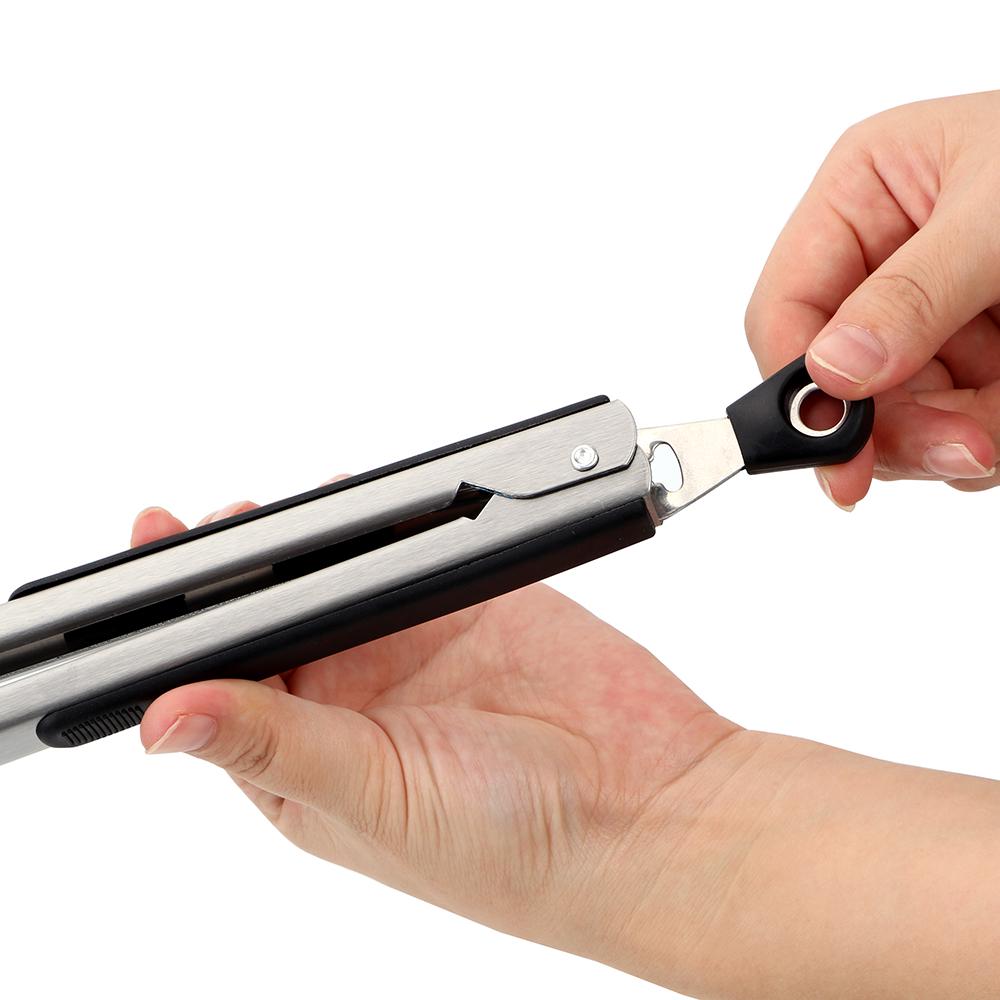 Pinze per Barbecue Acciaio Inossidabile Clip per Insalata Cibo Utensili da Cucina Utensili per Griglia