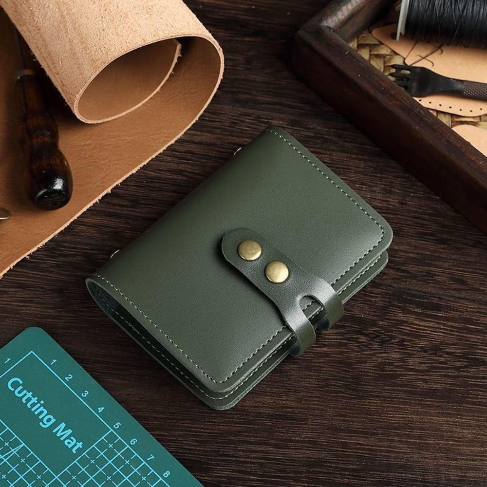 Fashion High-capacity Card Case PU Leather Unisex Business Card Holder 30 Bits Card Bag Men