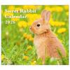 Active Corporation 2026 Wall Sweet Starts January 2026 Calendar, Rabbit, 26ACL-36,