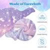 2 Pcs Night Glow Mermaid Tail Blanket Sleeping Bag Soft Flannel Wearable Colorful Girls Kids Blanket All Seasons Sleeping Bag