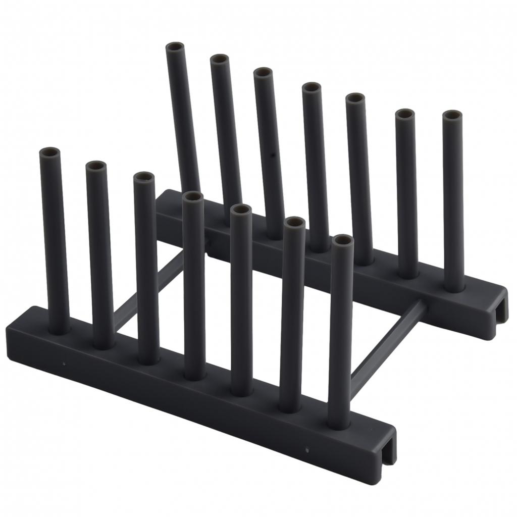 1 Pcs Utensils Rack 80g Compact Design Plastic Removable