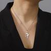 Teamer Girl Figure Skating Pendant Necklace Women Stainless Steel Body Beauty Jeweley Skater Sports Accessories Gift 2026 New