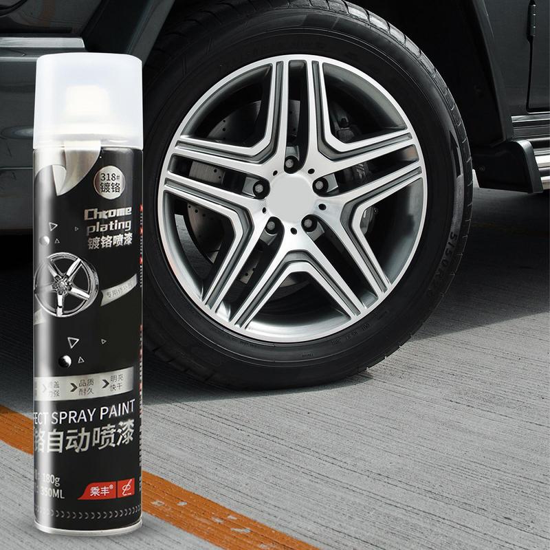 Auto Chrom Plating Spray Metall Plating Spray Glänzende Finish Farbe Mehrzweck Schnell und Einfach Schnell Trocknend Fix für Zuhause