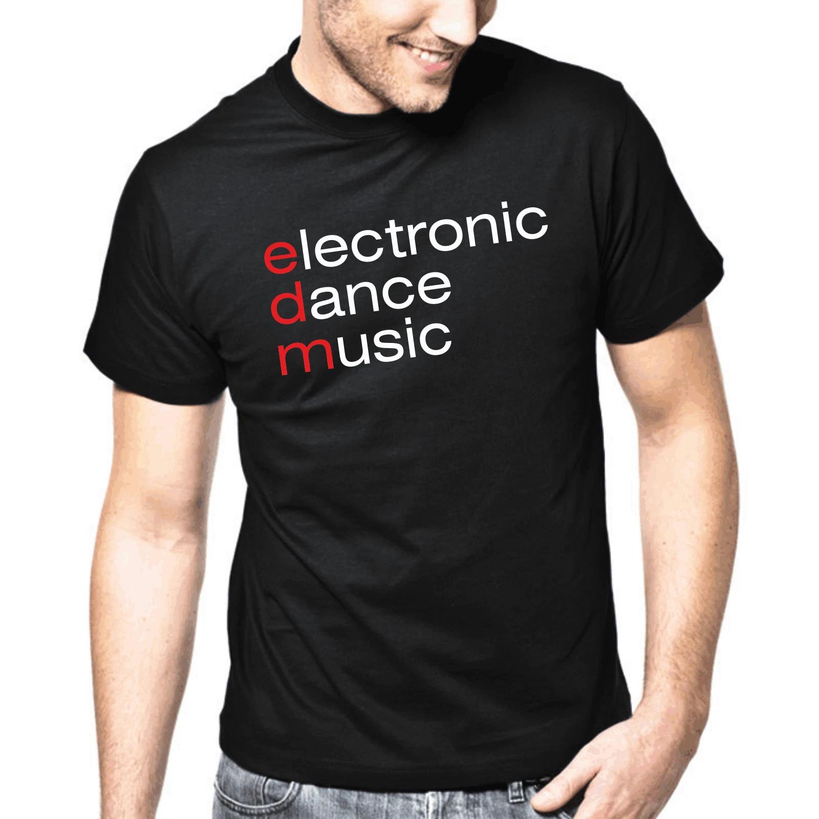 Men s and Women s T-shirts EDM Electronic Dance Music Club DJ Music Music Electronic House Trance M