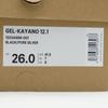 1203A996-001 asics Gel-Kayano 12.1 Black Pure Silver (Men's)