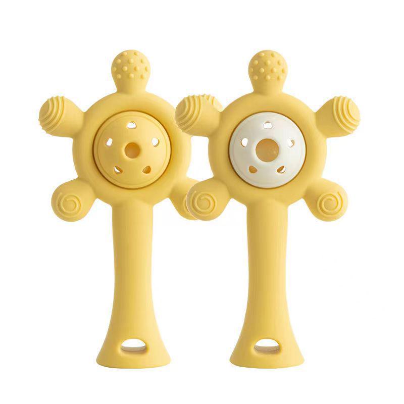Cross-border Ferris Wheel Silicone Baby Teether and Rattle Toy